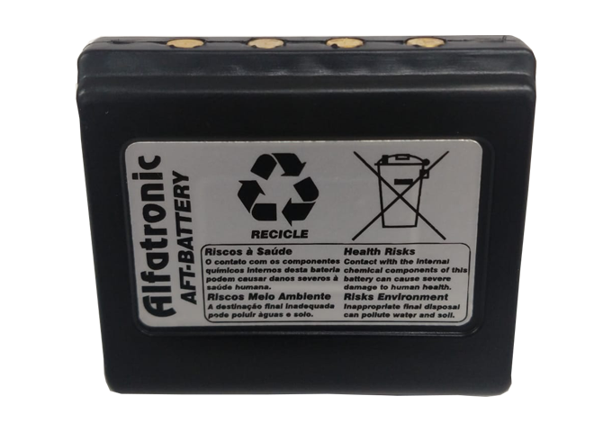 Bateria Rádio Controle Alfatronic TRM6 - Imagem 2